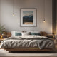 bedroom with extra large bed