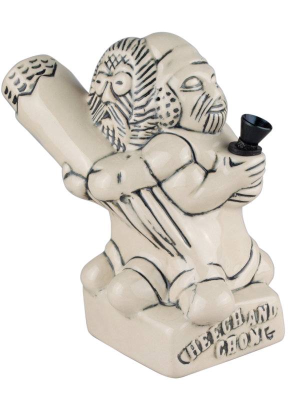 Ceramic Cheech & Chong bong