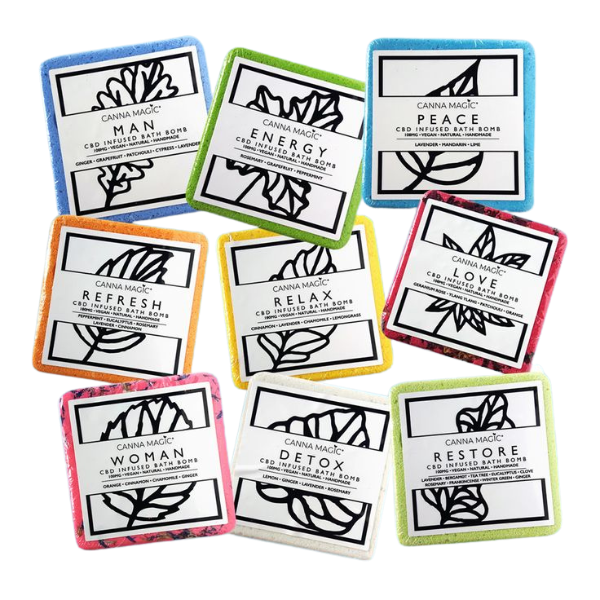 Canna Magic bath bombs National Hemp Service