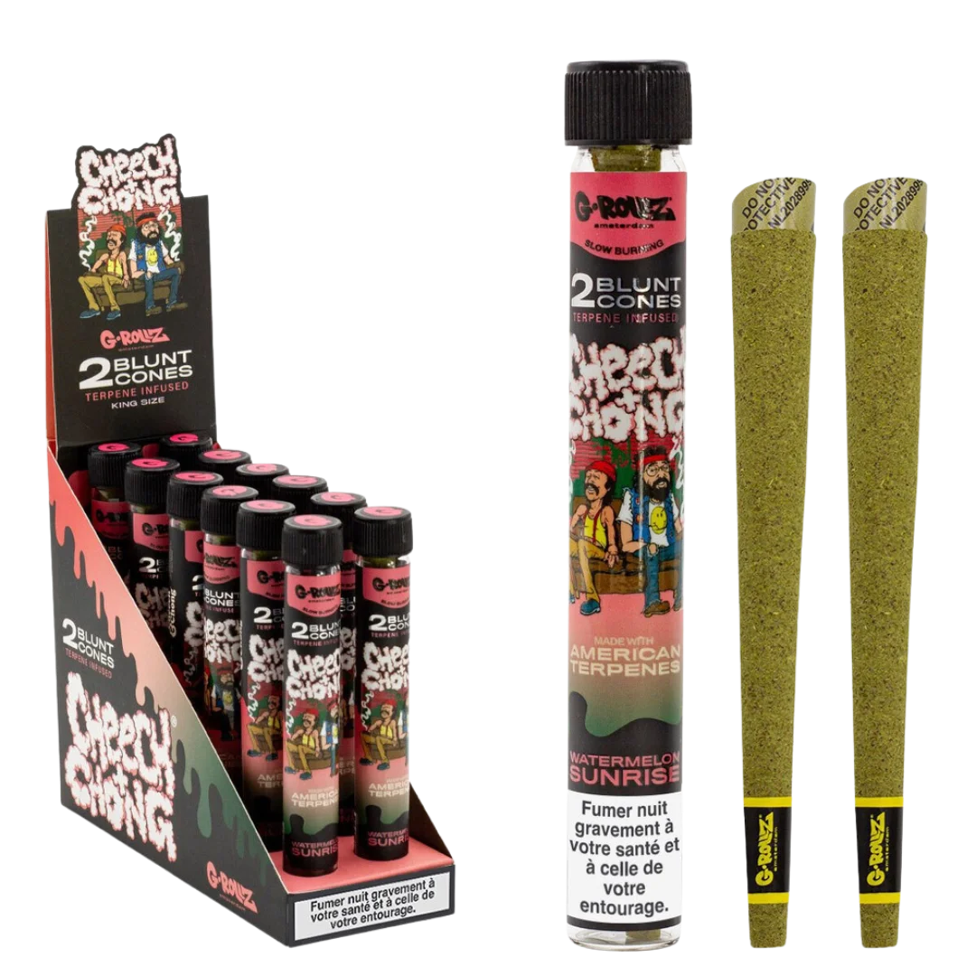 G-Rollz Watermelon Sunrise Terpene Infused Blunt Cones