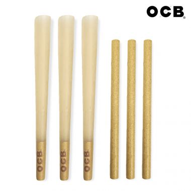 OCB Virgin King-Size Slim Pre-Rolled Cones (3 pack) OCB