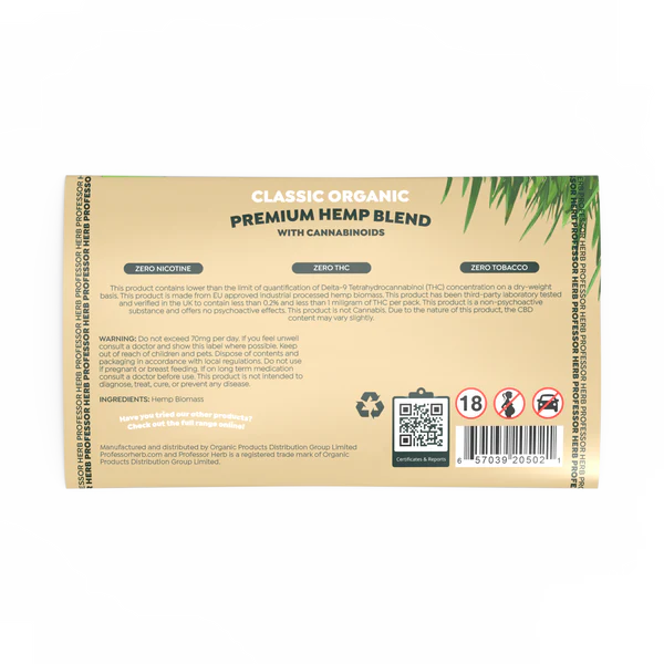 Premium Hemp Blend | Classic Organic (24g)