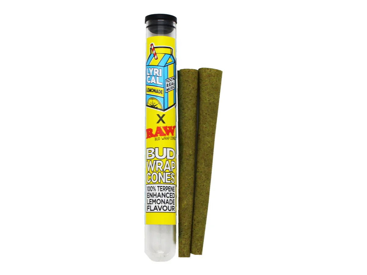 RAW x Lyrical Lemonade Bud Wrap | 2 Cones RAW