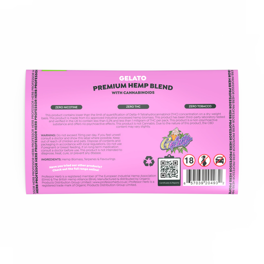 Premium Hemp Blend | Gelato (20g)