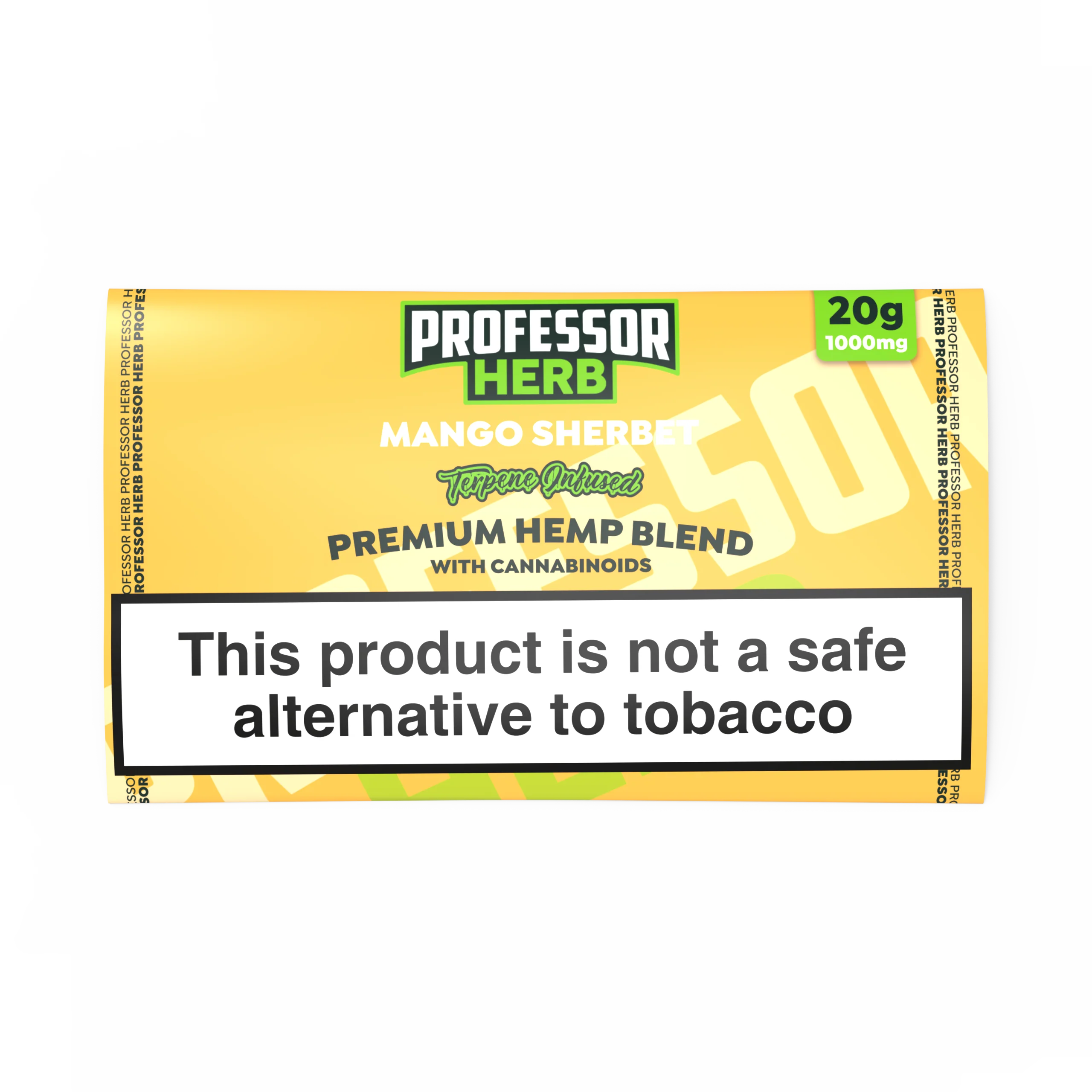 Premium Hemp Blend | Mango Sherbet (20g) Professor Herb