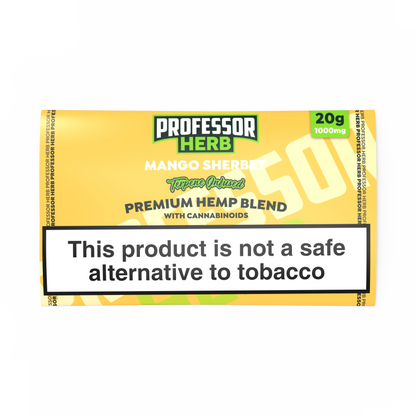 Premium Hemp Blend | Mango Sherbet (20g) Professor Herb