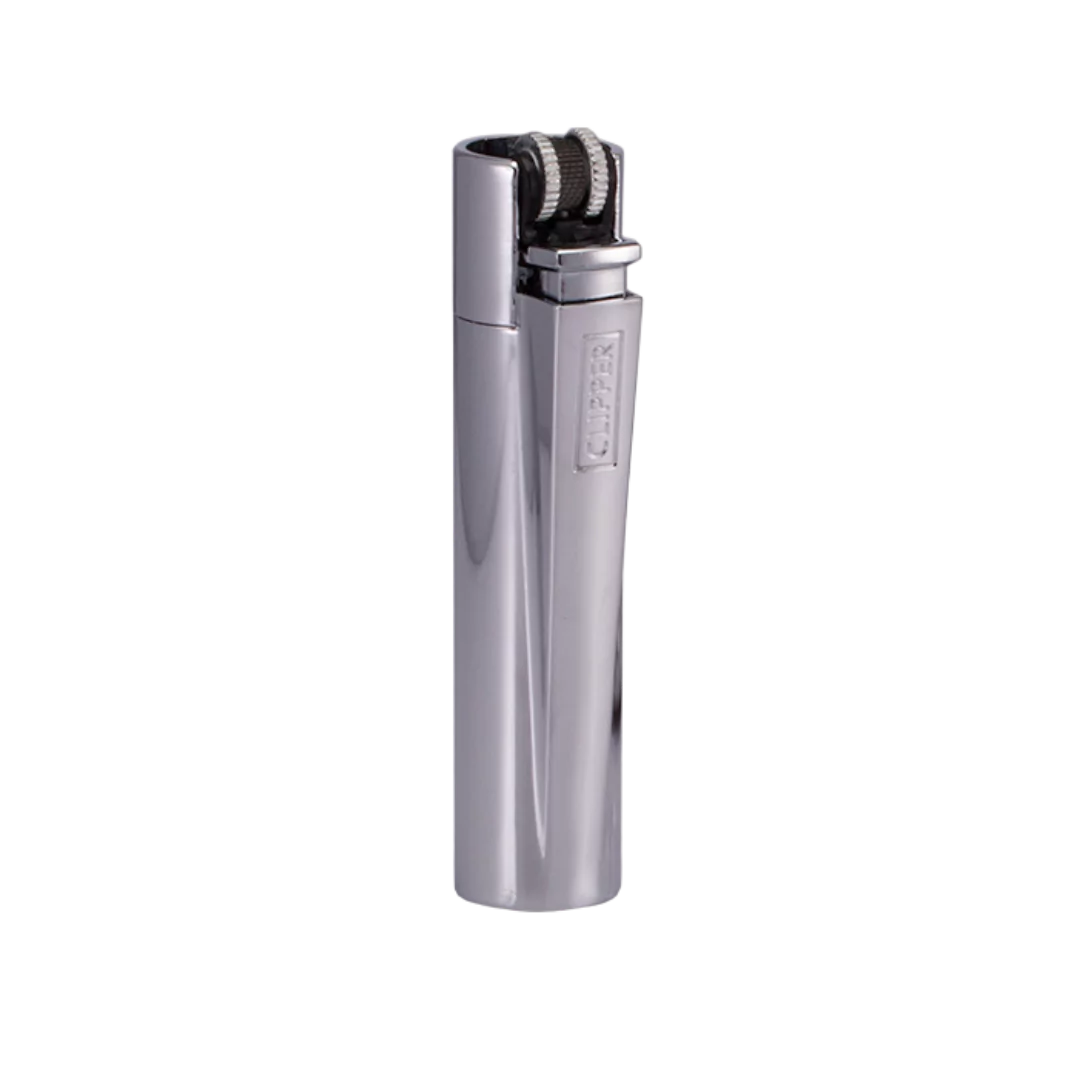 Metal Clipper Lighter + Tin