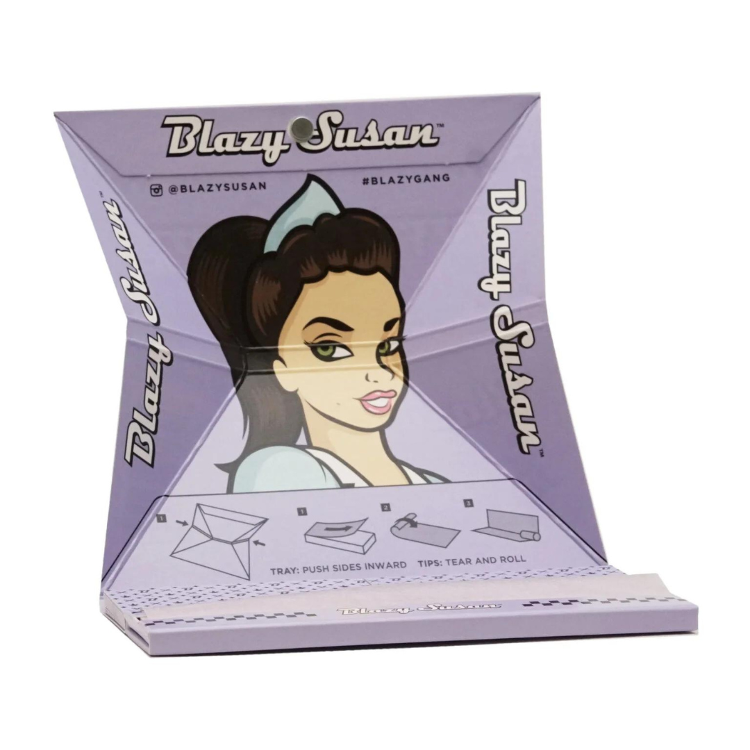 King Slim Deluxe Rolling Kit – Purple Blazy Susan