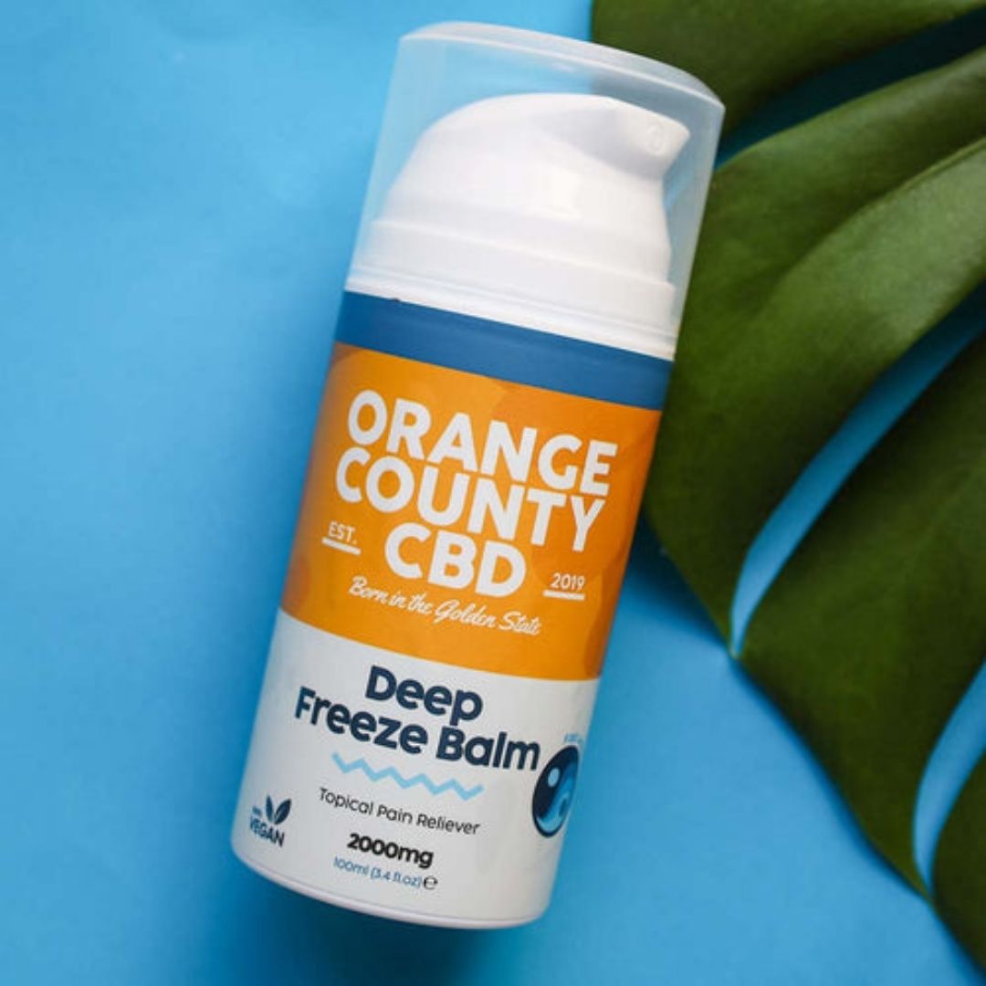 Deep Freeze CBD Balm Orange County