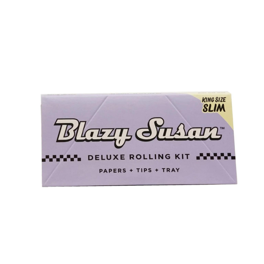 King Slim Deluxe Rolling Kit – Purple Blazy Susan