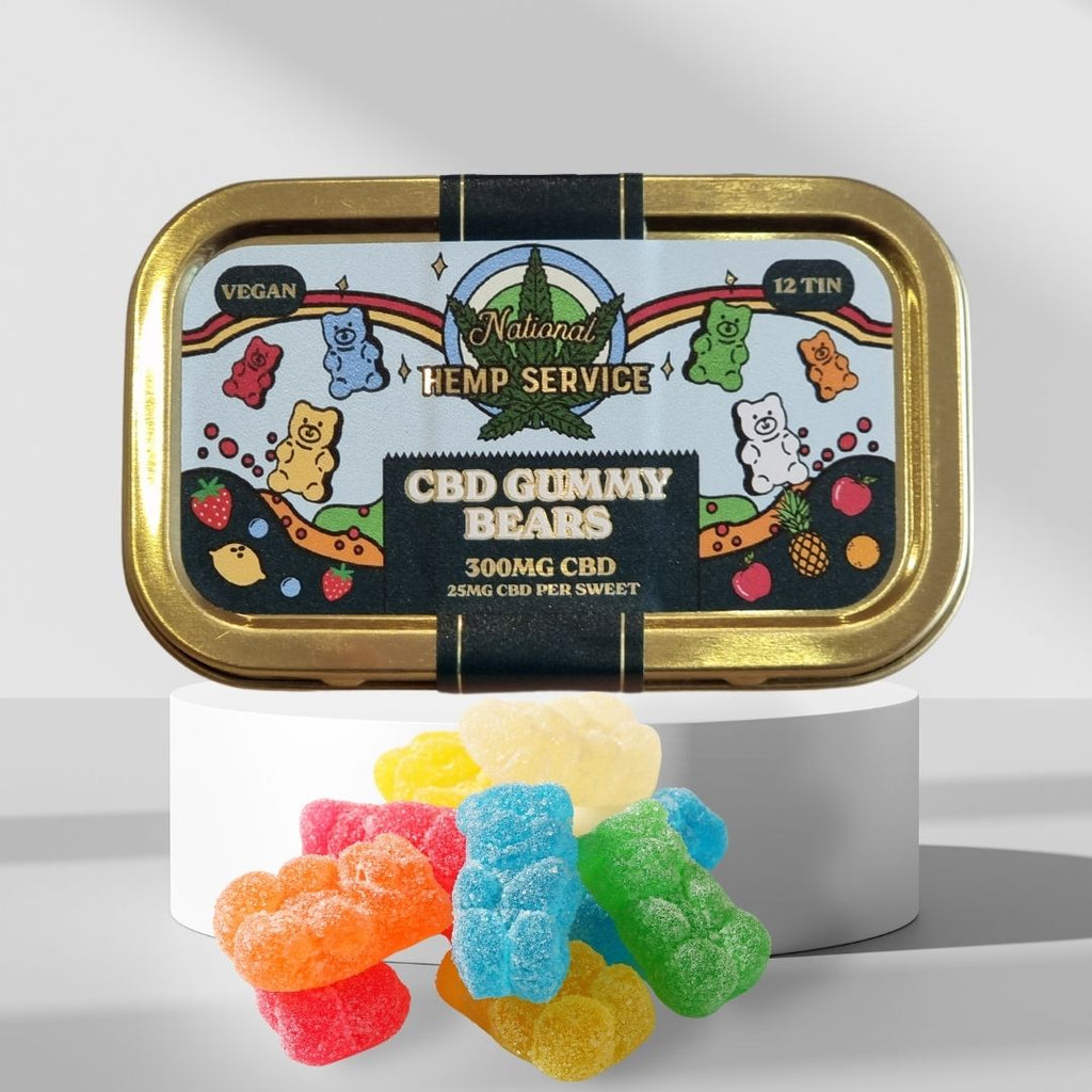 CBD Gummy Bears | 300mg National Hemp Service