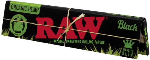 [NEW!] RAW Black Organic Hemp Rolling Papers