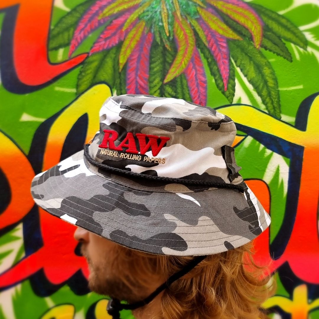 RAW 'Smokermans' Bucket Hat - Camo RAW