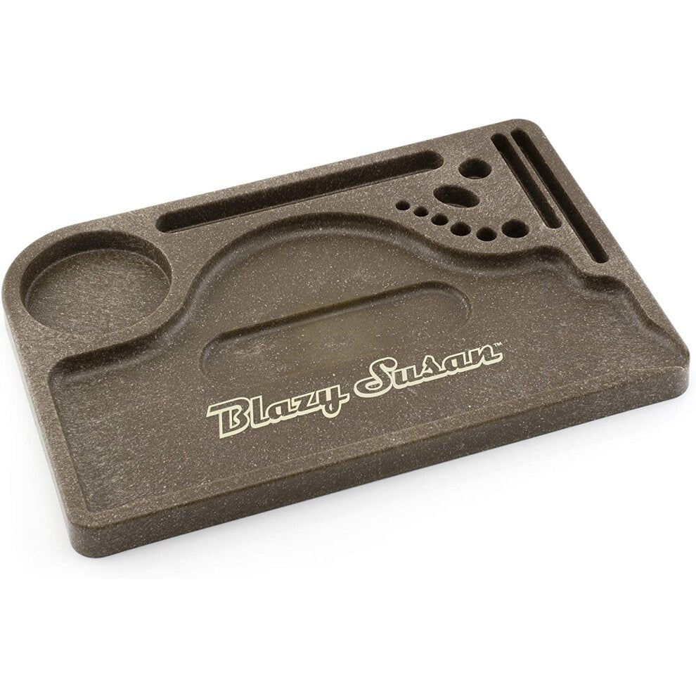 Hemp Plastic Rolling Tray Blazy Susan