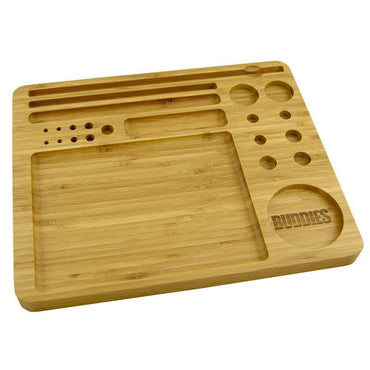 Wooden Bamboo Rolling Tray [S/M/L] Buddies